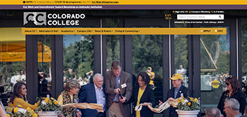 Colorado  College（アメリカ・コロラド州）