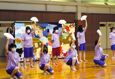 生徒がつくる単位制の行事がたくさん